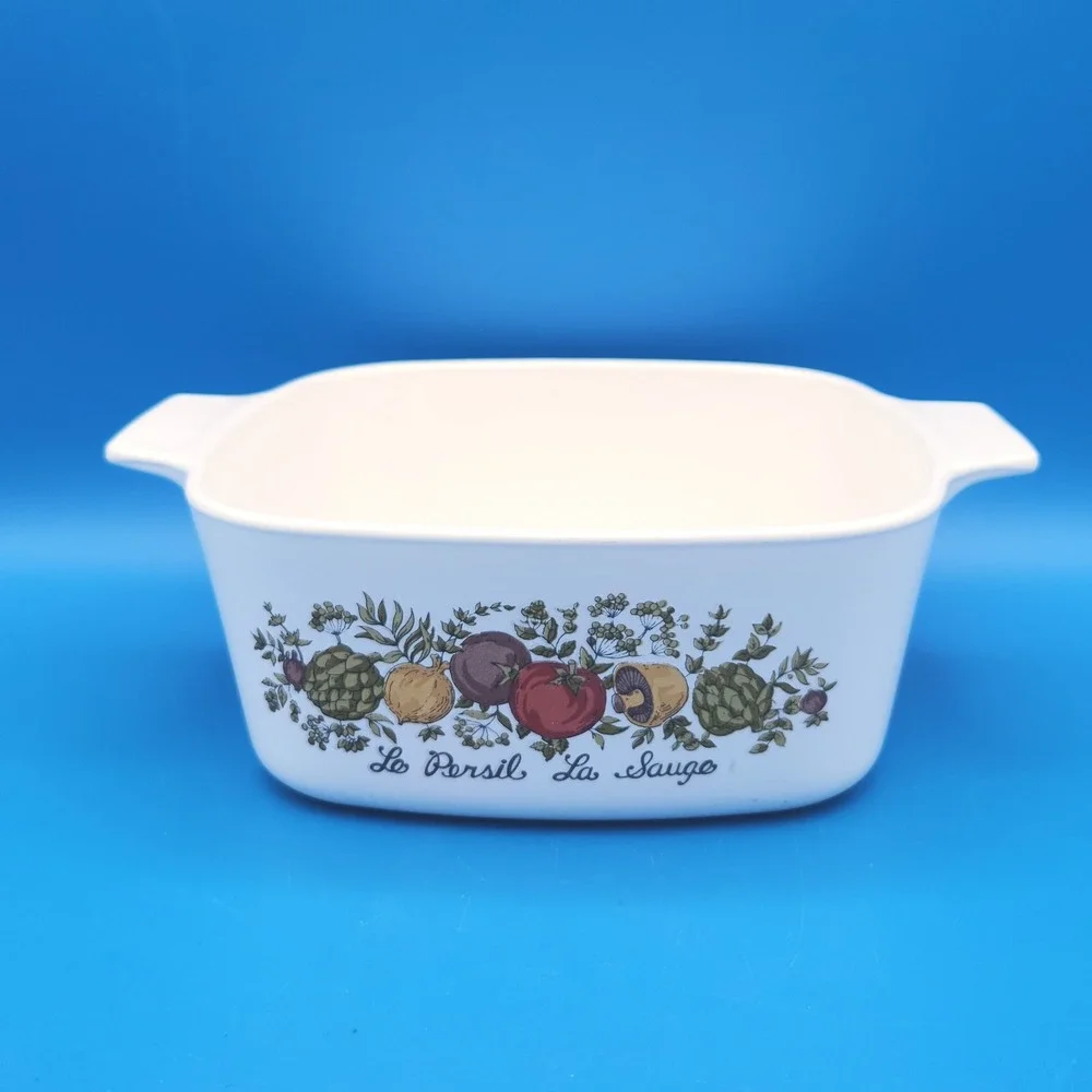 Vintage Corning Ware 1975 Spice of Life 1.5 Qt Casserole Dish A-1 1/2-B